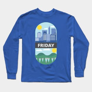 Work Then Holiday Long Sleeve T-Shirt